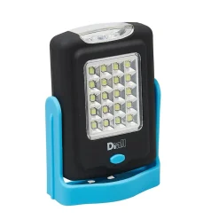 Diall Lampe Torche-Lampe torche LED 2 fonctions 220 lumens bleu