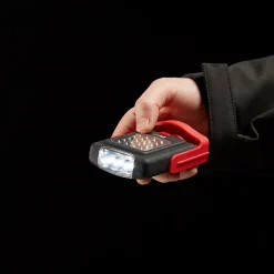 Diall Lampe torche LED 2 fonctions 220 lumens rouge