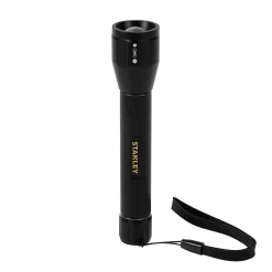 Stanley Lampe Torche-Lampe torche LED 150 lumens SL‑65425 autonomie 2h fonctionne avec 2 piles AA (LR6)