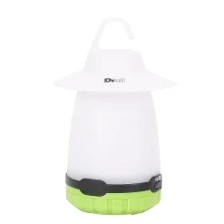Diall Lampe Torche-Lanterne de camping LED 80 lumens autonomie 15h fonctionne avec 3 piles AA (LR6)