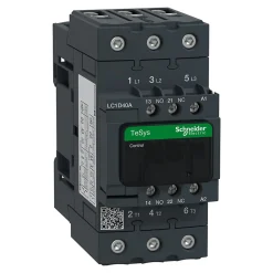 Schneider Electric Lc1d40ae7 Schneider - Contacteur Tripolaire - 3no - 40a - Bobine 48vca - Everlink Et Automatique