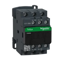 Schneider Electric Lc1d09f7 Schneider - Contacteur Tripolaire - 3no - 9a - Bobine 110vca - Vis étrier - Tesys Lc1d09