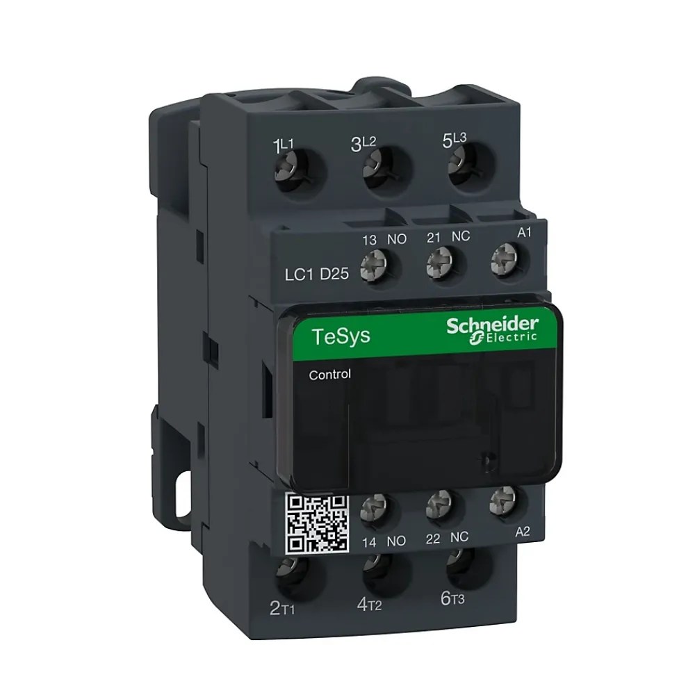Schneider Electric Autre Commande Modulaire-Lc1d25g7 Schneider - Contacteur Tripolaire - 3no - 25a - Bobine 120vca - Vis