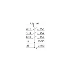Schneider Electric Lc1d093p7 Schneider - Contacteur Moteur Triphasé - 3no - 9a - Bobine 230vca - Auto - Tesys Lc1d09