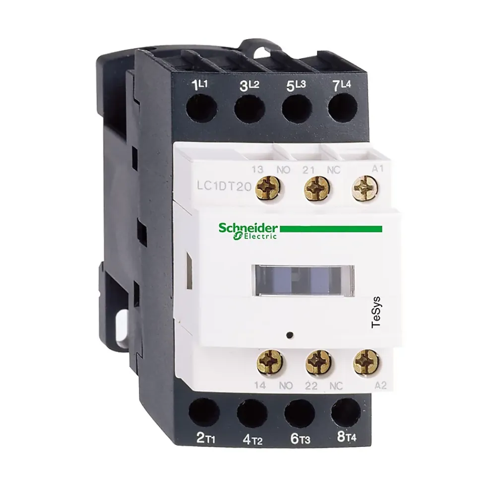 Schneider Electric Autre Commande Modulaire-Lc1dt25p7 Schneider - Contacteur Tétrapolaire - 4no - 25a - Bobine 230vca - Vis étrier - Tesys Lc1dt2
