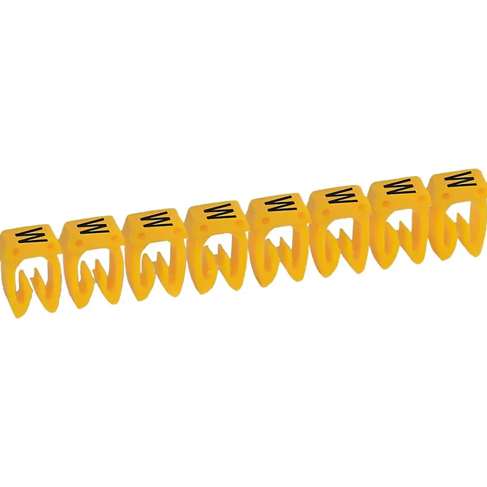 Legrand 038352 - Boite De 300 Repères Cab 3 Pour Fils 1,5mm² à 2,5mm² - Marquage Lettre W