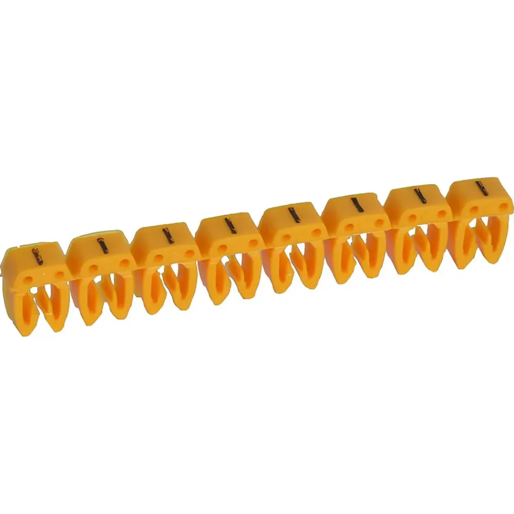 Legrand Tournevis D'Électricien-038231 - Boite De 800 Repères Cab 3 Pour Fils 4mm² à 6mm² - Marquage Chiffre 1 Brun