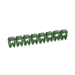 Legrand Tournevis D'Électricien-038215 - Boite De 1200 Repères Cab 3 Pour Fils 0,5mm² à 1,5mm² - Marquage Chiffre 5 Vert