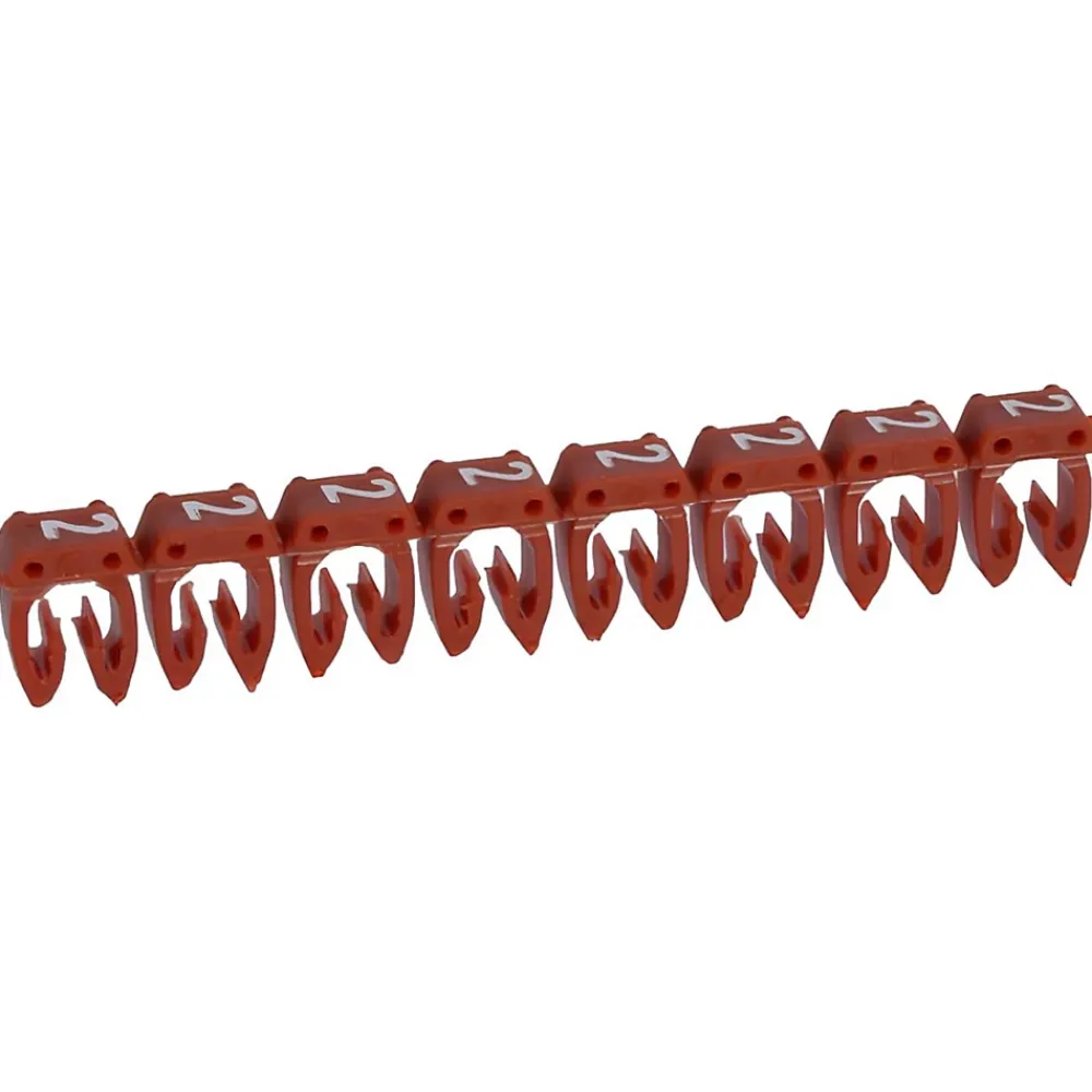 Legrand Tournevis D'Électricien-038304 - Boite De 300 Repères Cab 3 Pour Fils 0,5mm² à 1,5mm² - Marquage Lettre E