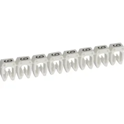 Legrand 038219 - Boite De 1200 Repères Cab 3 Pour Fils 0,5mm² à 1,5mm² - Marquage Chiffre 9 Blanc
