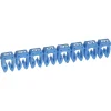 Legrand 038106 - Boite De 1000 Repères Cab 3 Pour Fils 0,15mm² à 0,5mm² - Marquage Chiffre 6 Bleu