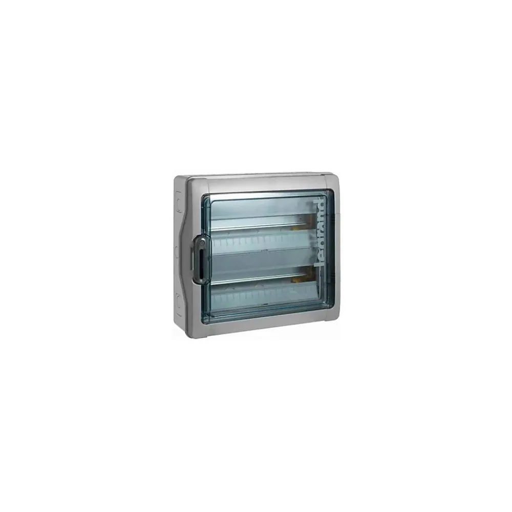 Legrand Tableau Électrique Nu-601986 Coffret Plexo3 étanche Ip65 - 2 Rangées 18 Modules - Embouts à Perforation Directe Non Montés