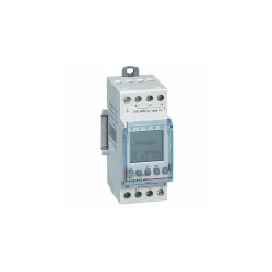 Legrand Autre Commande Modulaire-412630 Interrupteur Horaire Programmation Annuelle - Digital - 16a - 230v - 2 Sorties - Réserve De Marche