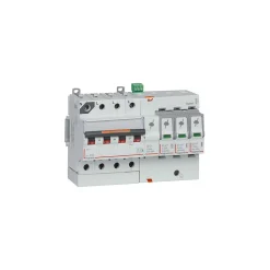 Legrand 412215 - Parafoudre Triphasé + Neutre De Type 2 Autoprotégé - 40ka - Report De Signalisation