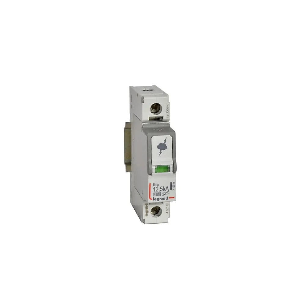 Legrand Parafoudre-412270 - Parafoudre Unipolaire De Type 2 - 60ka - Report De Signalisation