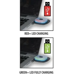 Velamp LIGHTHOUSE : Bonnet avec frontale LED rechargeable. Bleu