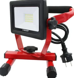 Velamp Lampe Torche-LIGHT PAD :projecteur LED, 20W 1600 lumen, IP65, noir. Câble 1,5 m