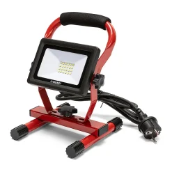 Velamp Lampe Torche-LIGHT PAD :projecteur LED, 20W 1600 lumen, IP65, noir. Câble 1,5 m