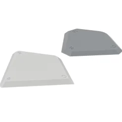 Volden Mastic, Cartouche Joint Et Silicone-Lisseur de joints blanc (2 pièces)