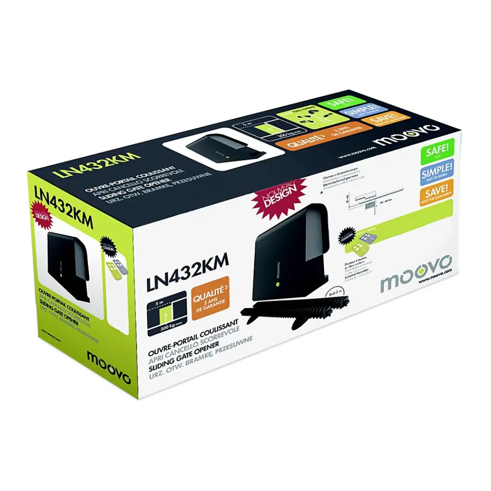 Moovo Motorisation De Portail-Ln432km-02 - Motorisation Portail Coulissant