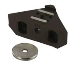 Diall Locqueteau d'angle coloris marron charge supportée 4 kg