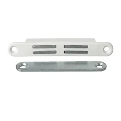 Diall Loquetaux-Loqueteau blanc à encastrer 6 kg