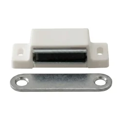 Diall Loqueteau blanc 6 kg entraxe 38 vendu par 2