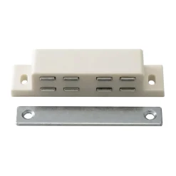 Diall Loqueteau Blanc 12 kg entraxe 59mm
