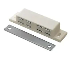 Diall Loqueteau Blanc 12 kg entraxe 59mm