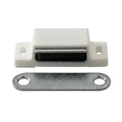Diall Loqueteau blanc 6 kg entraxe 38mm vendu par 8 pièces