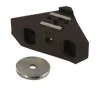 Diall Loquetaux-Loqueteau d'angle 4 kg entraxe 22 Marron