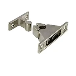 Diall Loquetaux-Loqueteau de meuble à pince en Zamax entraxe 45 mm L.60 x l.30 mm