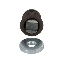 Diall Loquetaux-Loqueteau marron 4kg à encastrer vendu par 2
