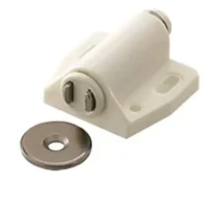 Diall Loqueteau à pression Blanc 6 kg