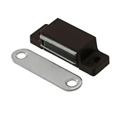 Diall Loquetaux-8 loqueteaux Marron 6 kg entraxe 38mm
