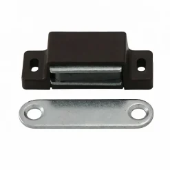 Diall Loquetaux-8 loqueteaux Marron 6 kg entraxe 38mm