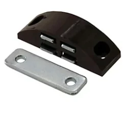 Diall 8 loqueteaux Marron 4 kg entraxe 34mm