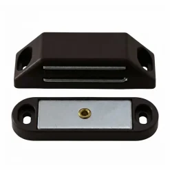 Diall Loquetaux-8 loqueteaux Marron 4 kg entraxe 49mm