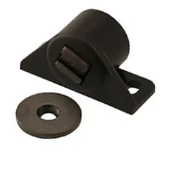 Diall Loquetaux-2 loqueteaux ronds Marron 6 kg Entraxe 25
