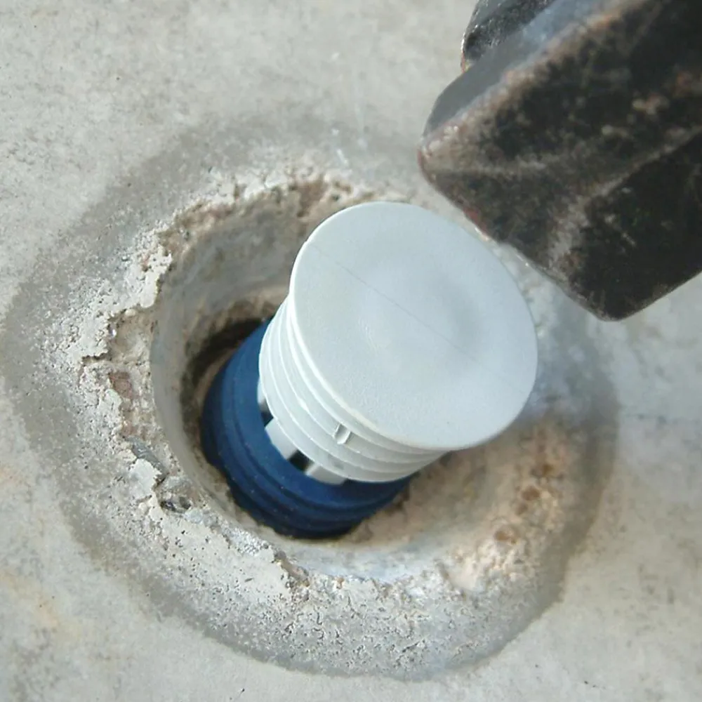 Sopgal Lot 10 Bouchon d'étanchéité hydro-expansible pour tubes muraux. Se dilate avec eau, obturant trous dans murs après le décoffrage