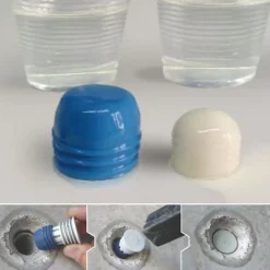 Sopgal Lot 100 Bouchon d'étanchéité hydro-expansible pour tubes muraux. Se dilate avec eau, obturant trous dans murs après le décoffrage