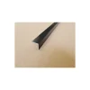 Alucouleur Lot 5 Cornières d'angle RAL 9005 Sat Noir - épaisseur 1mm - Long 150 cm (2 cm x 2 cm )
