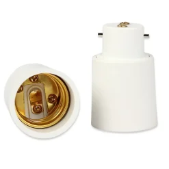 Fishtec Lot de 2 Adaptateur de Douille B22 vers E27