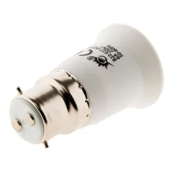 Zenitech Lot de 2 adaptateurs de douille B22/E27 -