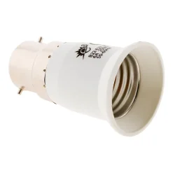 Zenitech Lot de 2 adaptateurs de douille B22/E27 -