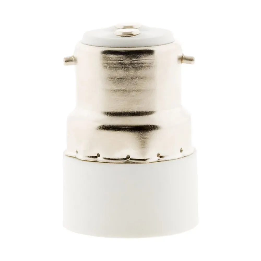 Zenitech Lot de 2 adaptateurs douille B22/E14 -