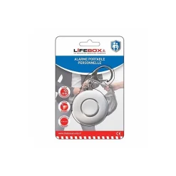 Lifebox Alarme Sans Fil-lot de 2 Alarmes de sécurité personnelle 130 DB anti agression avec lumière