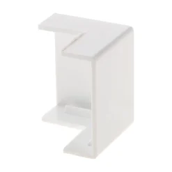 Zenitech Lot de 2 angles extérieurs 20 x 10mm - Blanc -