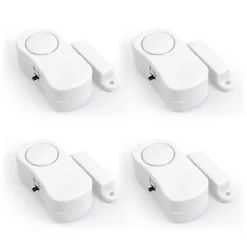 Avidsen Lot de 3 boîtes de 4 mini-alarmes pour portes/fenêtres