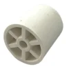 Civic Industrie Lot de 2 butoirs de sol Elastom 25 MADE IN FRANCE en élastomère blanc. Diamètre 30mm et hauteur 25mm.